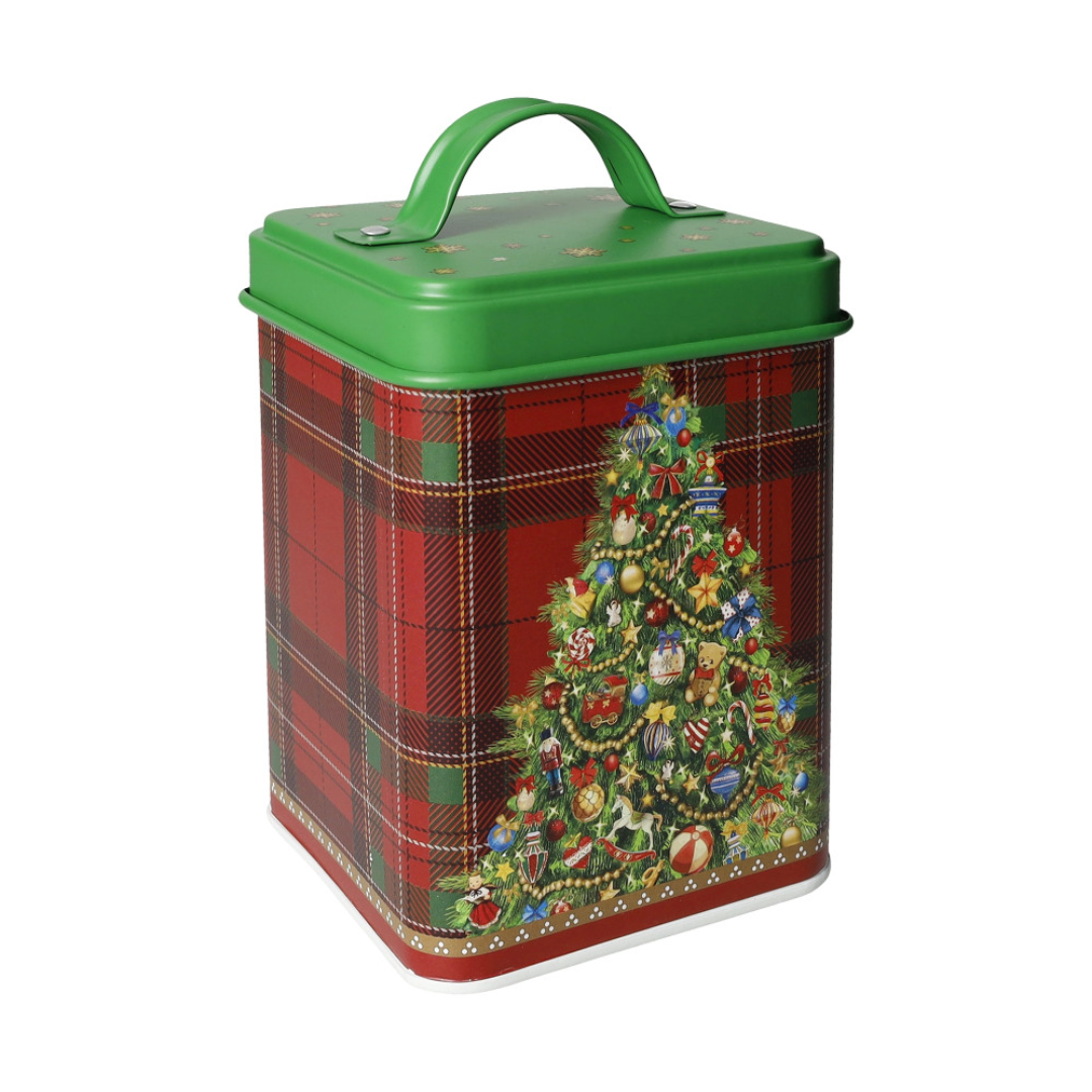 BARATTOLO CHRISTMAS ALBERO E TARTAN METAL