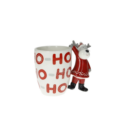 MUG HO-HO-HO RENNA ROSSA DOLOMITE