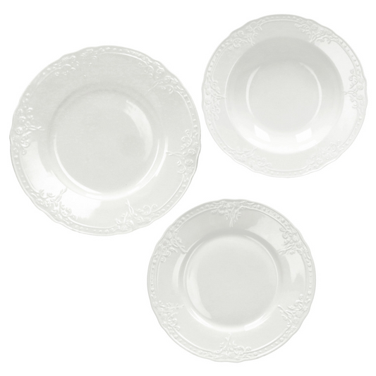 TAVOLA 18 PZ RICORDI NEW BONE CHINA